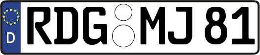 RDG-MJ81