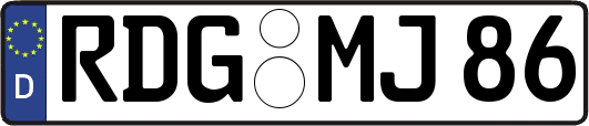 RDG-MJ86