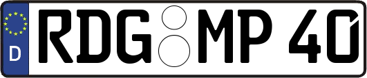 RDG-MP40