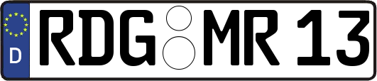 RDG-MR13