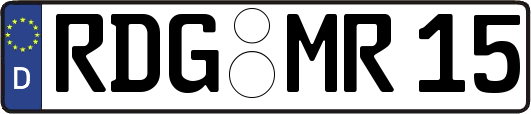 RDG-MR15