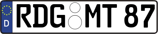 RDG-MT87