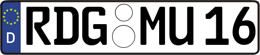 RDG-MU16