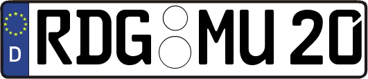 RDG-MU20