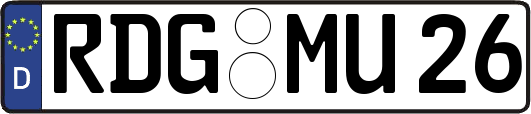 RDG-MU26