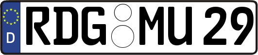 RDG-MU29
