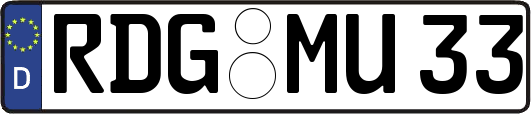 RDG-MU33