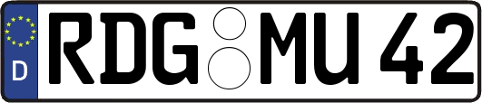 RDG-MU42