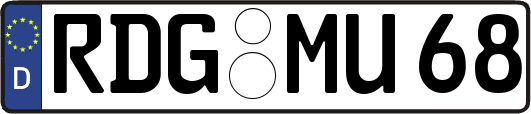 RDG-MU68