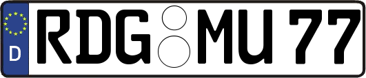 RDG-MU77