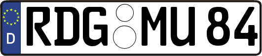 RDG-MU84