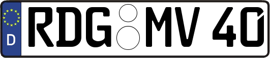 RDG-MV40