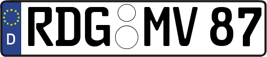 RDG-MV87