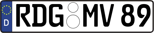 RDG-MV89