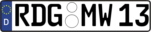 RDG-MW13