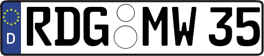 RDG-MW35