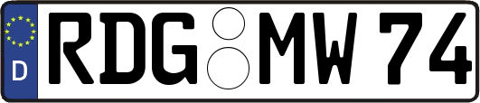 RDG-MW74