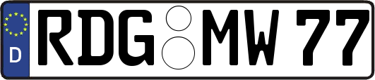 RDG-MW77