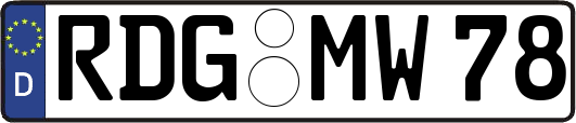 RDG-MW78