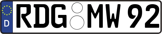RDG-MW92