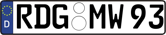 RDG-MW93
