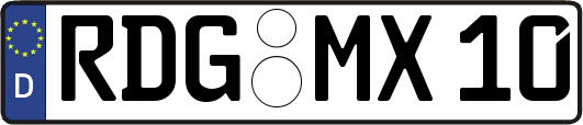 RDG-MX10