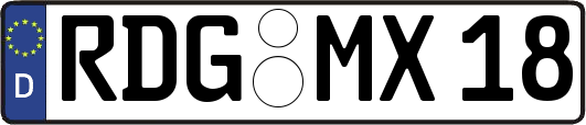 RDG-MX18