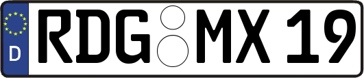 RDG-MX19