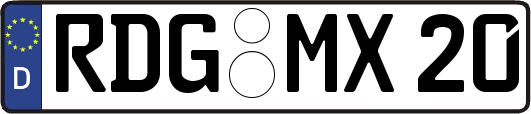 RDG-MX20