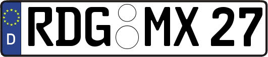 RDG-MX27
