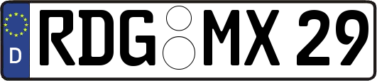 RDG-MX29