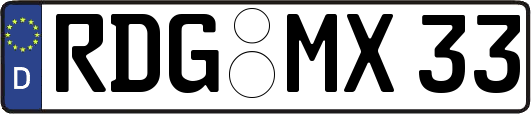 RDG-MX33
