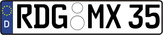 RDG-MX35