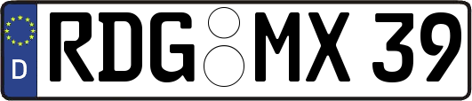 RDG-MX39