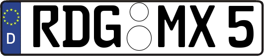 RDG-MX5