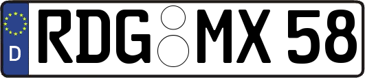 RDG-MX58