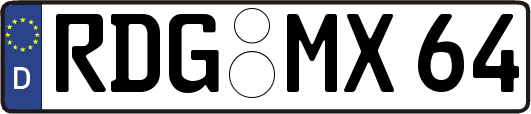 RDG-MX64
