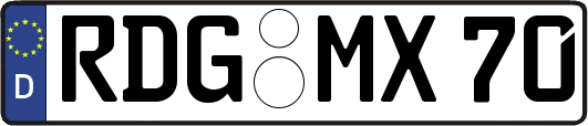 RDG-MX70
