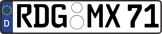 RDG-MX71