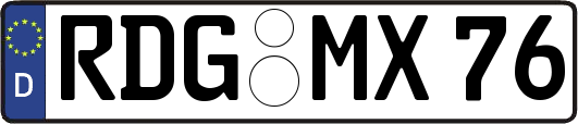 RDG-MX76