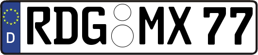 RDG-MX77