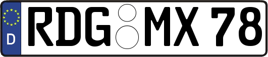 RDG-MX78