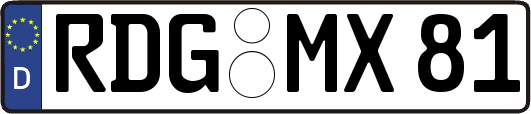 RDG-MX81