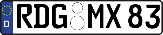 RDG-MX83