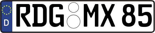 RDG-MX85