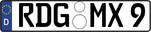 RDG-MX9