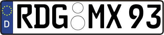 RDG-MX93