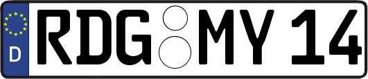 RDG-MY14