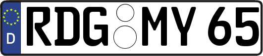 RDG-MY65