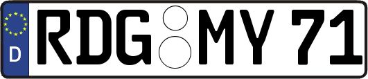 RDG-MY71